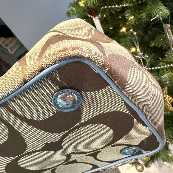 The Carryall F13533 No.j0969 Signature Stripe Kisslock shoulder bag - Picture 7 of 15